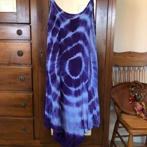 NEW Tie Dye Swim Suit Cover